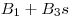 B_1+B_3s