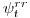 \psi^{rr}_t
